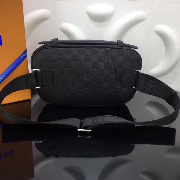 路易威登LV頂級原單N41288原版複刻 Damier Infini皮革Ambler 腰包 YDH2323